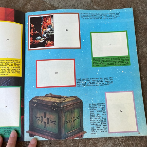 Vintage 1984 Topps Gremlins Sticker Album book Used HARD TO FIND - Picture 4 of 9